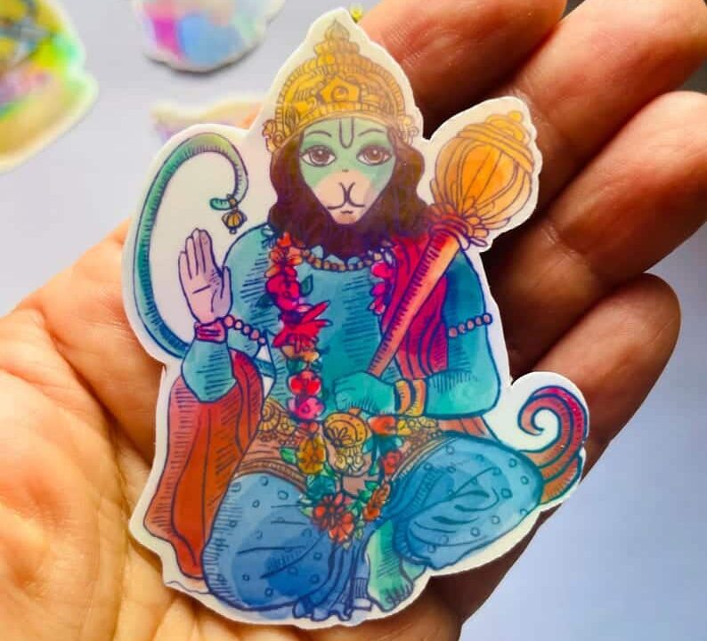 Hanuman Sticker