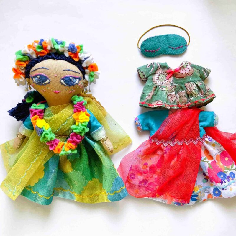 Mini Radha doll