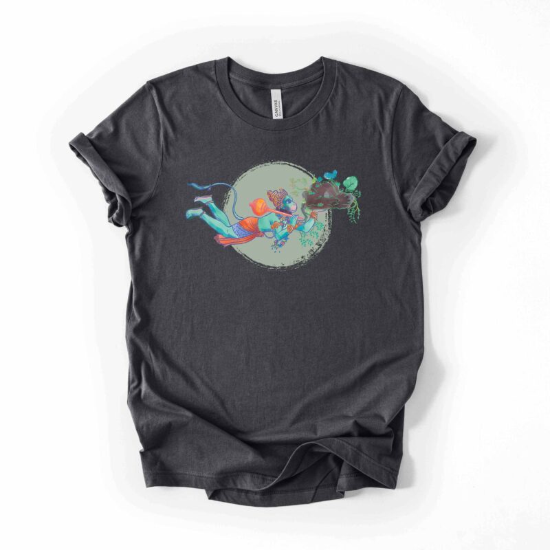 Flying-Hanuman-dark-grey-LSB